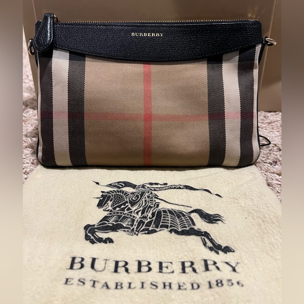 Gently Used Burberry House Check Crossbody